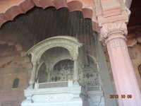 Mughal Emperor's chair, Lal Qila, N Delhi