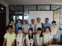 Japanese study tour team in Kathmandu