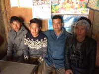 With young inhabitants of Humla met in Jumla, Nepal